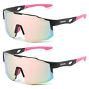 Combo Leve 2 Movement - Óculos de Sol Esportivo para Corrida Ciclismo e Beach Tennis