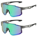 Combo Leve 2 Movement - Óculos de Sol Esportivo para Corrida Ciclismo e Beach Tennis